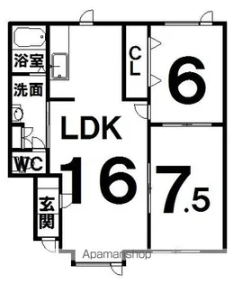 裕次郎【1階】の間取り
